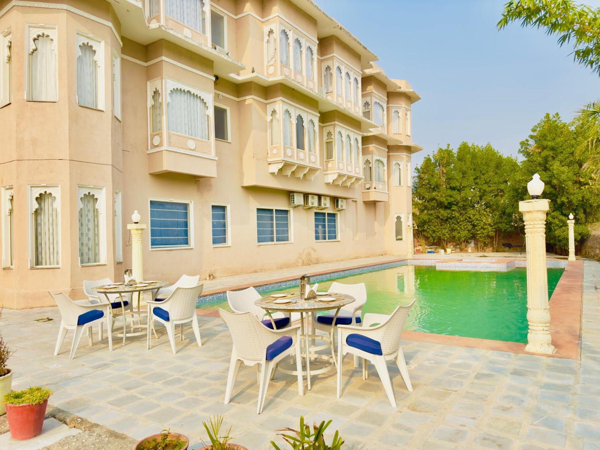 Jag Aravali Resort Udaipur By Naina Staycation - Best For Corporate Events - Family Parties - Mice Exteriör bild
