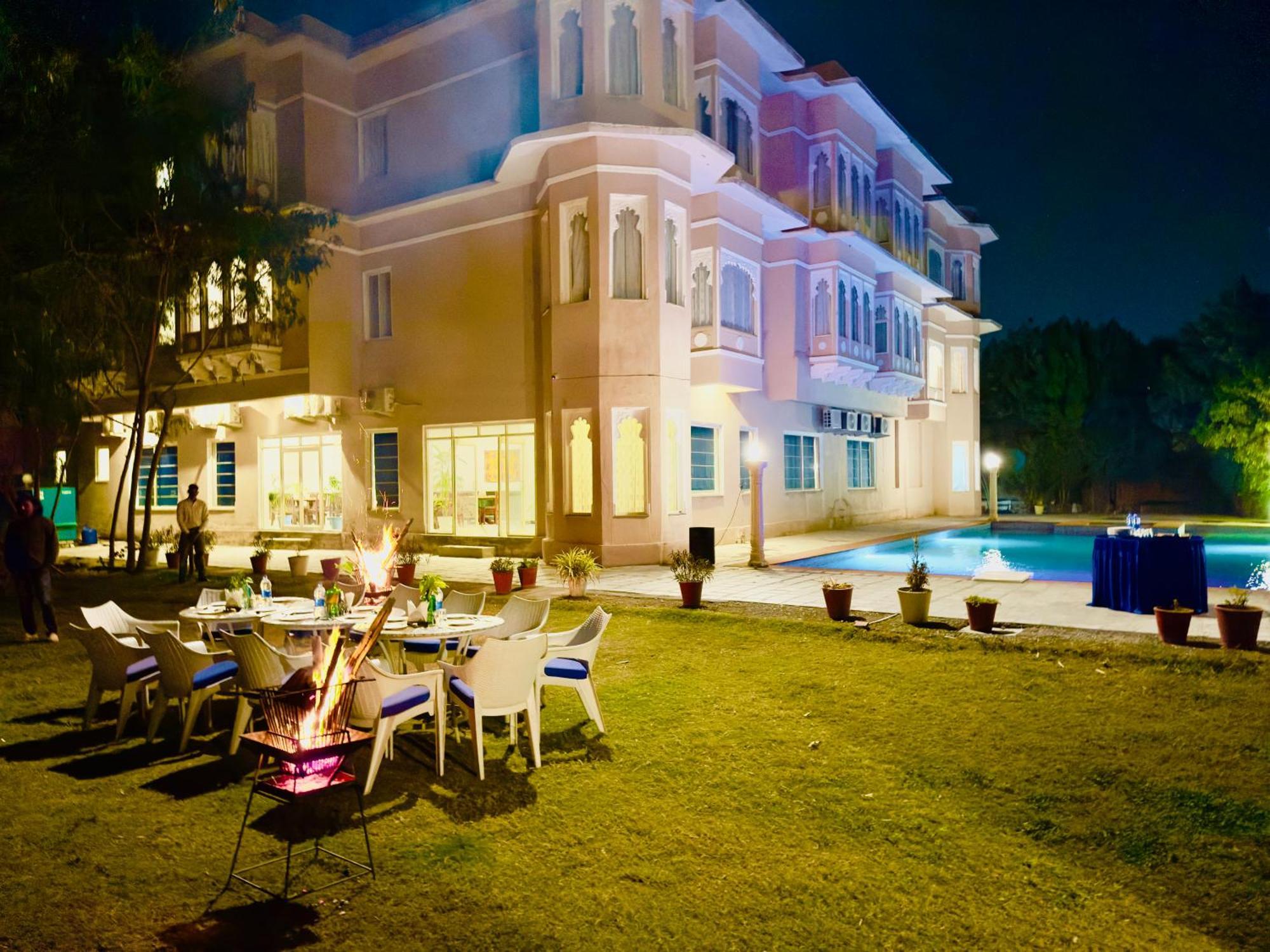 Jag Aravali Resort Udaipur By Naina Staycation - Best For Corporate Events - Family Parties - Mice Exteriör bild