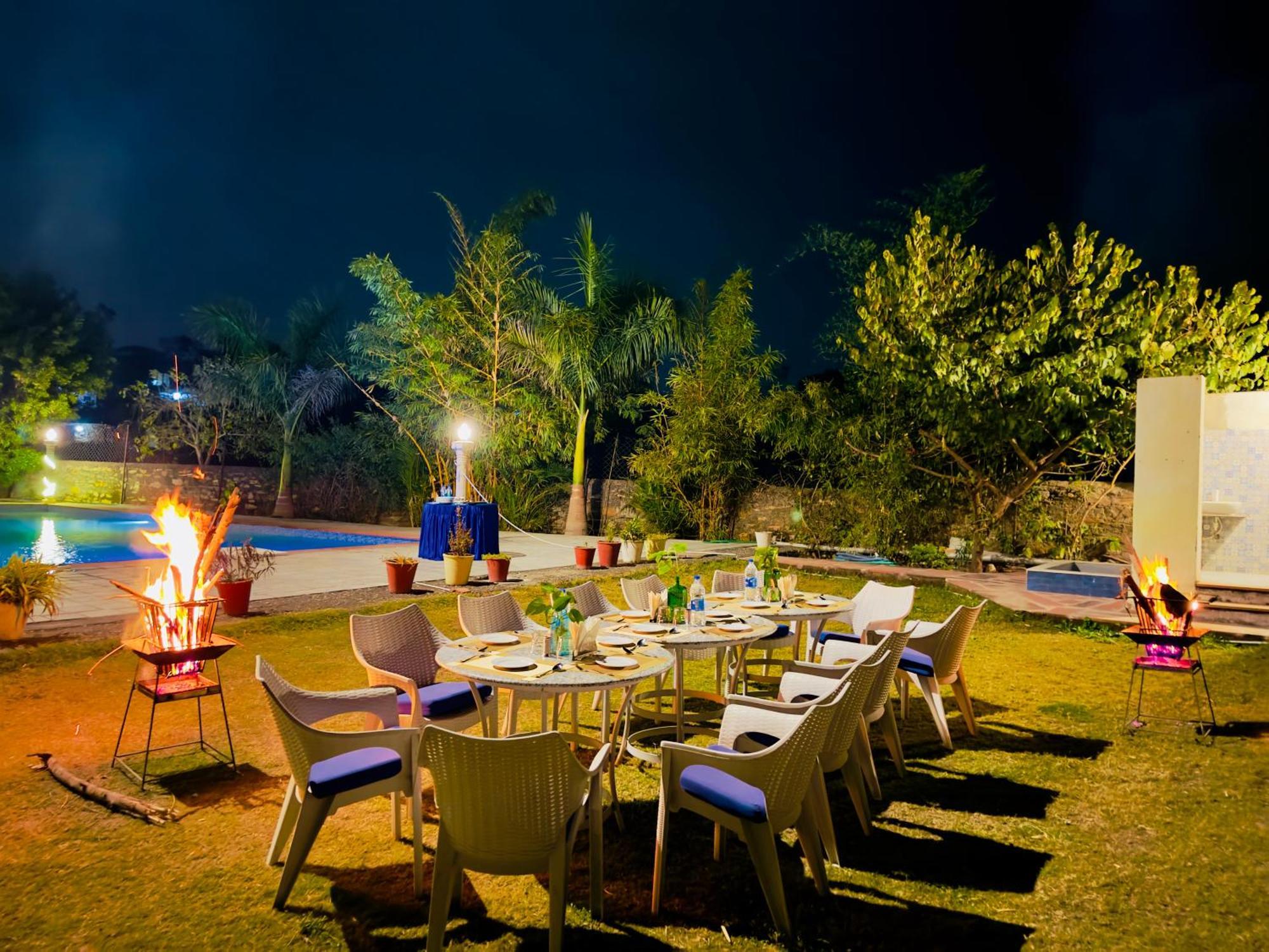 Jag Aravali Resort Udaipur By Naina Staycation - Best For Corporate Events - Family Parties - Mice Exteriör bild